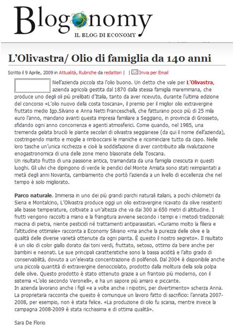 Articolo panorama
